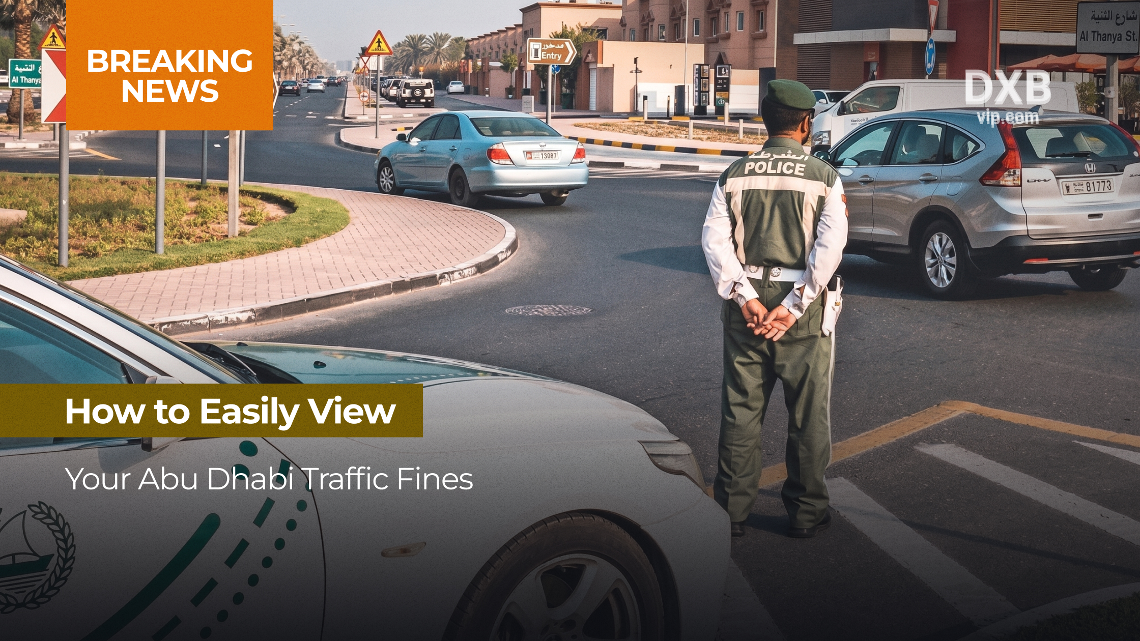 Abu Dhabi Traffic Fines